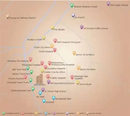 Godrej Aristocrat location