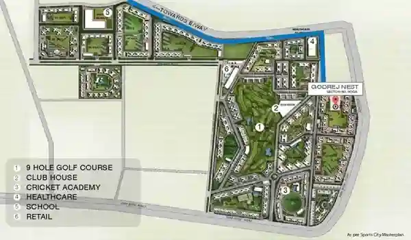 Godrej Nest masterplan