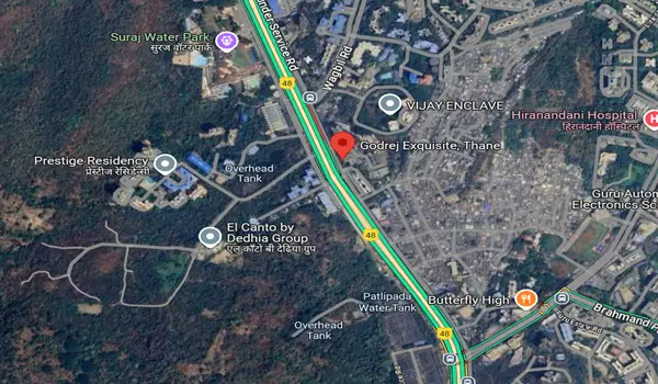 Godrej Exquisite location map