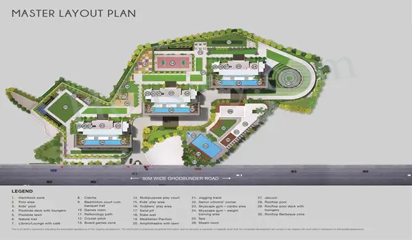 Godrej Exquisite masterplan