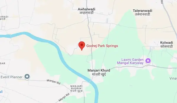 Godrej Park Springs location map