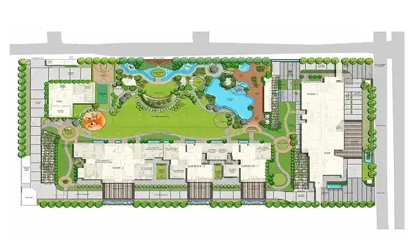 Godrej Prima masterplan