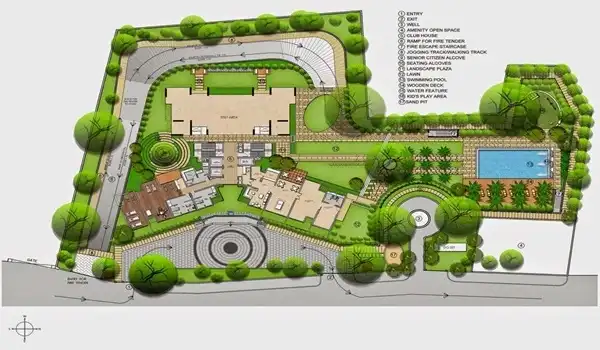 Godrej Serenity masterplan