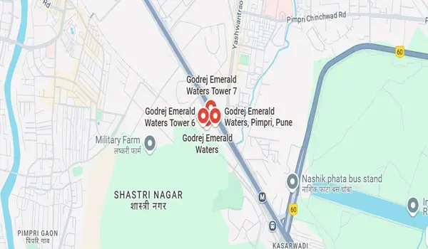 Godrej Emerald Waters location
