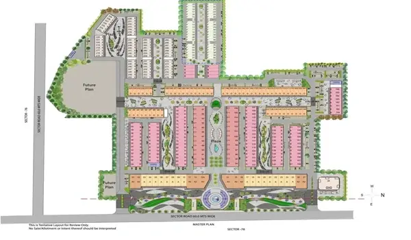 Godrej Emerald Waters masterplan