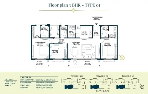 godrej-tiara-3-bhk-apartment-floor-plan-by-godrej-properties-located-at-yeshwanthpur-goraguntepalya-bangalore-karnataka