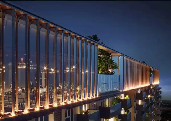 godrej-tiara-rooftop-party-and-dining-area
