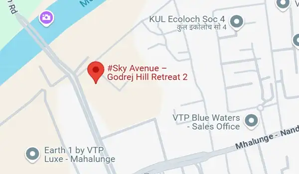 sky-avenue-godrej-hill-retreat-location-map