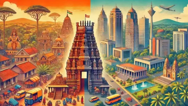 Bangalore West versus Bangalore East