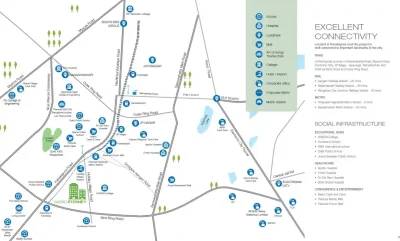 Godrej Eternity location map Godrej Eternity location map
