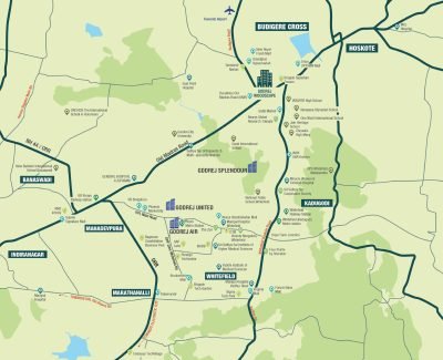 godrej woodscapes location map godrej woodscapes location map